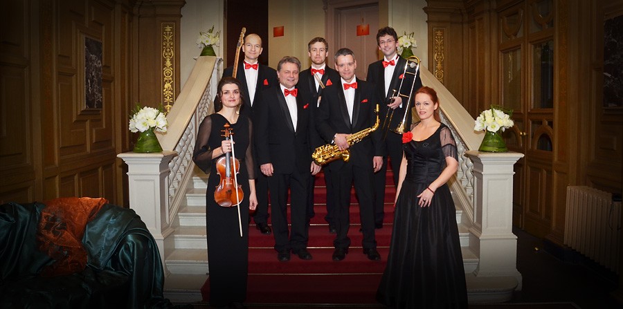 Dresdner Galaband beim Sommerfest MBA BBA Otto-von-Guericke Business School